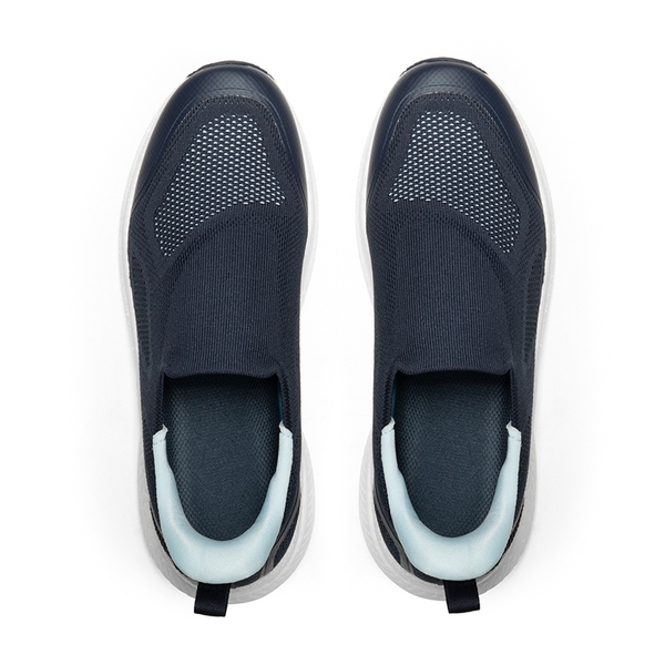 Men's Lightweight Slip-On Mesh Sneakers - NAVY - 5